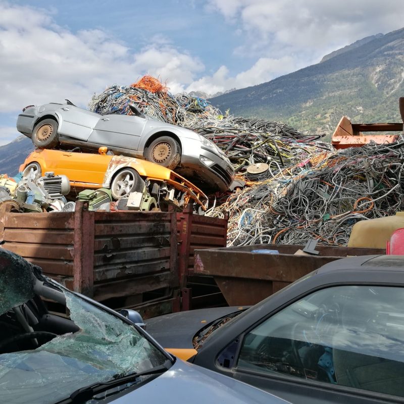view-yellow-car-front-mountains